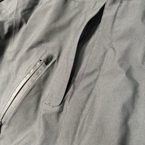 Zero Restriction Gore-Tex Black Jacket Men's Size M Zipped Water Proof Pockets - Picture 2 of 11